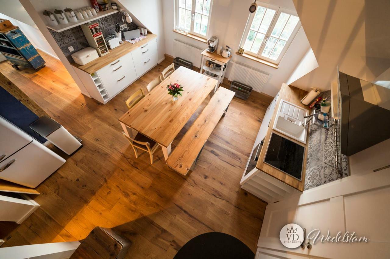 Villa Dohna - Apartment Wedelstam Leipzig Eksteriør billede
