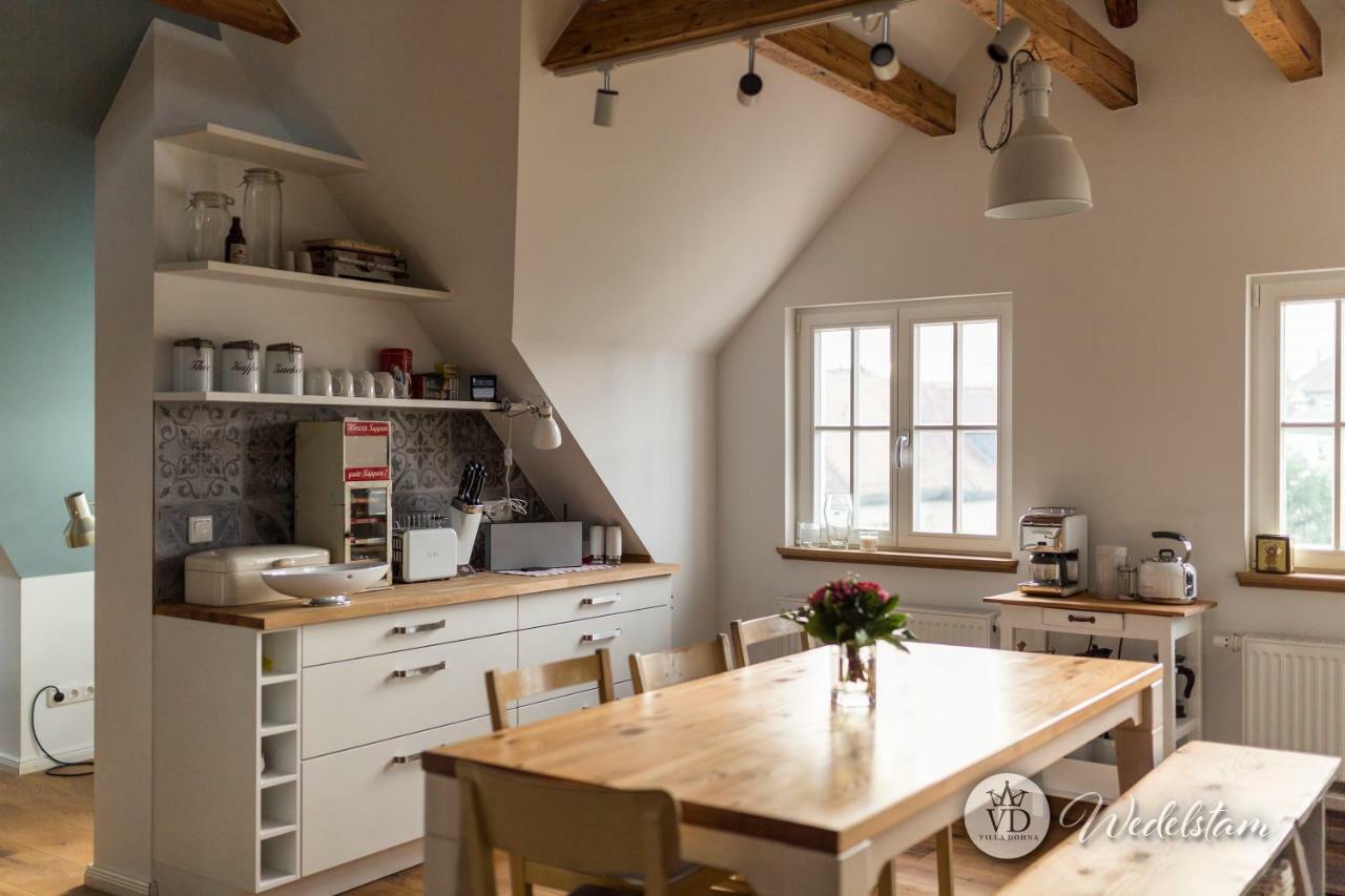 Villa Dohna - Apartment Wedelstam Leipzig Eksteriør billede